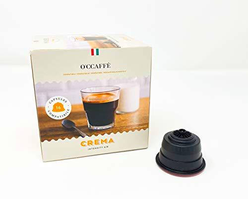 O'Ccaffè Crema Dolce Gusto Compatible Café 96 Cápsulas 670 g