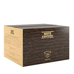 Note D'Espresso - Cápsulas de café &quot;Oro di Napoli&quot; Exclusivamente Compatibles con cafeteras de cápsulas Nescafé* y Dolce Gusto* 7 g (caja de 96 unidades)