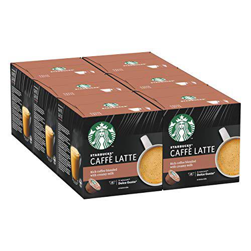 Starbucks Starbucks Caffe Latte De Nescafe Dolce Gusto Cápsulas De Café