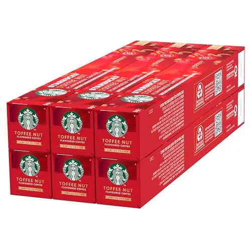 STARBUCKS Toffee Nut Flavoured Coffee de Nespresso
