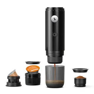 BEPER P101CAF250 Cafetera Espresso Portátil Recargable 3 en 1- Compatible con cápsulas Nespresso®