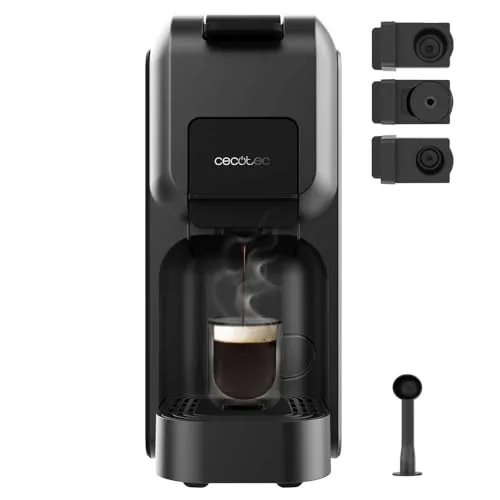 Cecotec Cafetera Cápsulas Express Compacta FreeStyle Compact Black