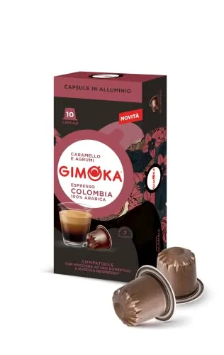 Gimoka Mezcla de Café Espresso Colombia 100% Arabica