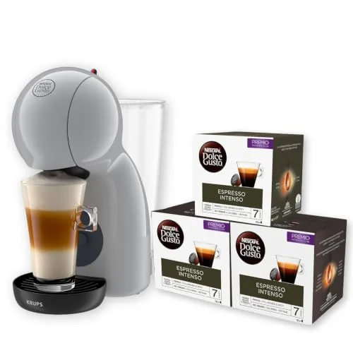 KRUPS Dolce Gusto Piccolo Max, Cafetera Cápsulas + Café