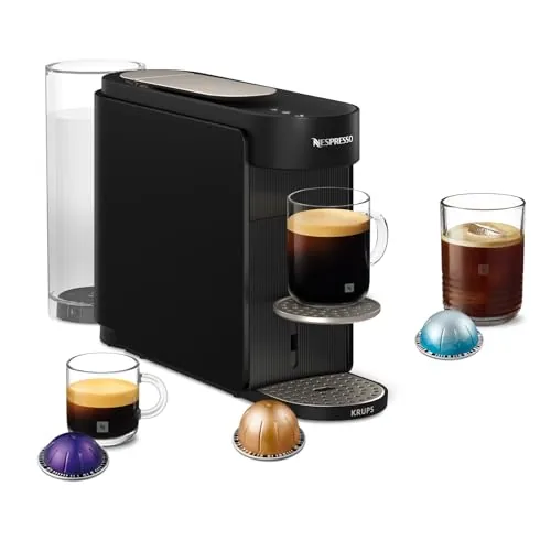 KRUPS Nespresso Vertuo Up, Cafetera de Cápsulas, Depósito 1,4L