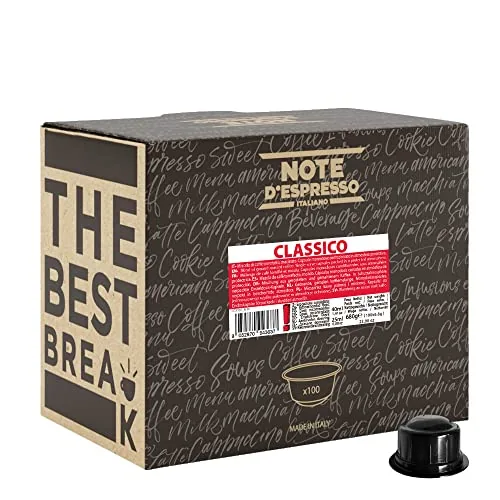 Note d'Espresso - Classico - Cápsulas de Café para las Cafeteras LAVAZZA* A MODO MIO*