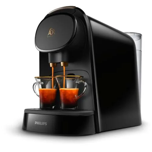 Cafetera de Cápsulas L'OR Barista - Doble Shot, Reconocimiento Dual de Cápsulas