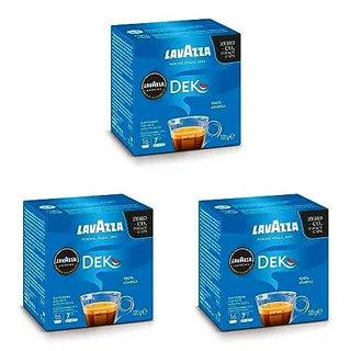 Lavazza A Modo Mio Dek Cremoso, 1 Paquete de 48 Cápsulas de Café