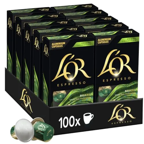L'OR Espresso Café Brazil Orígenes | 200 Cápsulas