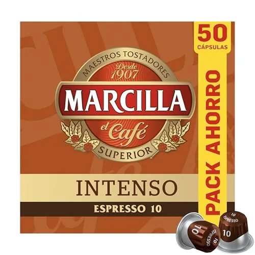 Marcilla Café Intenso | 50 Cápsulas |