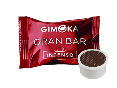 Gimoka Mezcla de Café Gran Bar Intenso, intensidad 8-50 Cápsulas