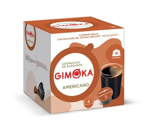 Gimoka - Cápsulas de cafè compatibles con máquinas Nescafè Dolce Gusto®