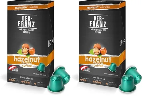 Cápsulas de café compatibles con Nespresso, 1 x 10 Cápsulas de Der-Franz en Comestibles