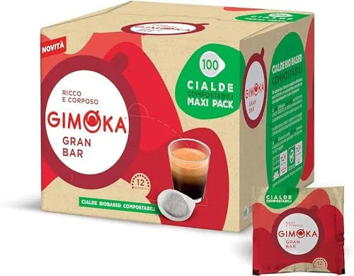 Gimoka Cápsulas Monodosis, Mezcla de Café Gran Bar