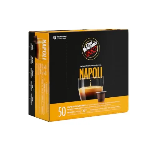 Caffé Vergnano 1882 Èspresso Cápsulas Café Compatibles Nespresso y Compostables