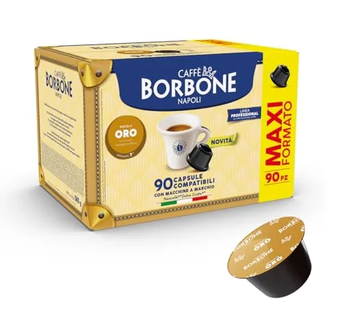 Caffè Borbone Mezcla de Café Oro - 90 Cápsulas - C