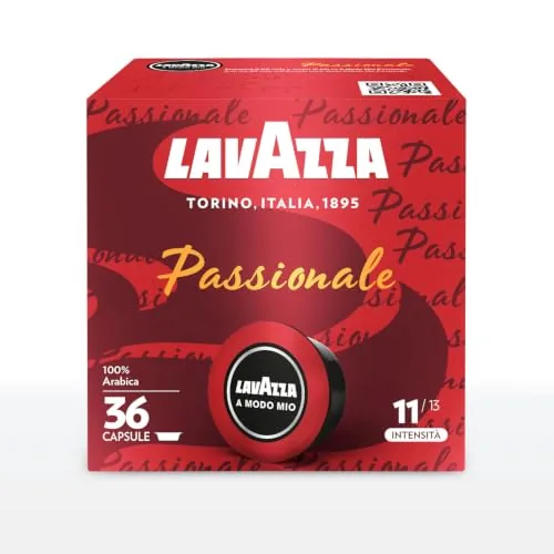 Lavazza A Modo Mio Passionale, 36 cápsulas