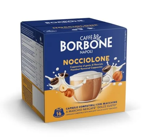 CAFFÈ BORBONE Nocciolone - Capuchino con sabor a avellana
