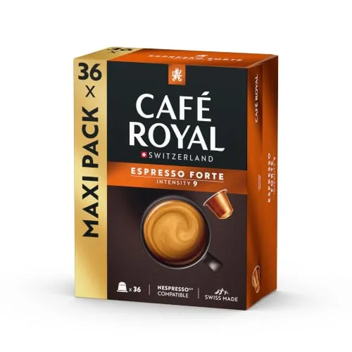Café Royal Espresso Forte 36 cápsulas para cafetera Nespresso