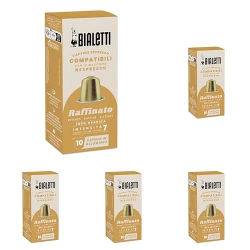 Bialetti Café Cápsulas compatibles con Nespresso® - Raffinato