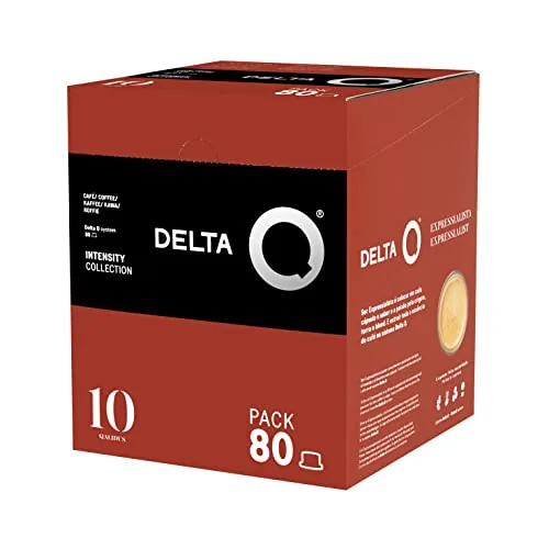 Delta Q Cápsulas Qalidus - Intensidad 10 - Café Natural