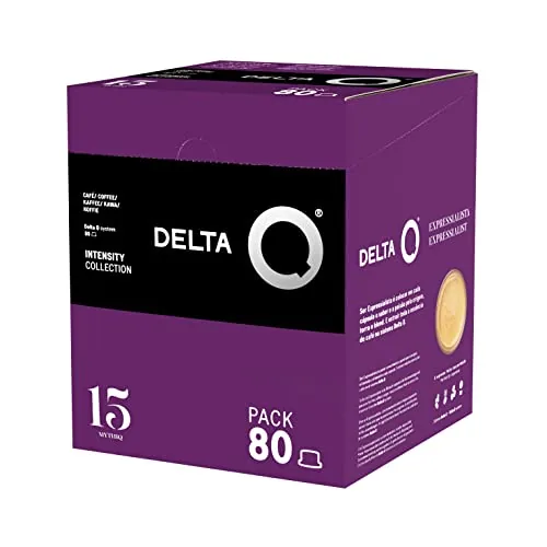 Delta Q Cápsulas Mythiq - Intensidad 15 - Café Natural de Delta Q en Comestibles
