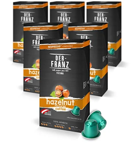 Cápsulas de café compatibles con Nespresso, 6 x 10 Cápsulas