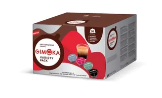 Gimoka kit de degustación 4 Variedades de Café, intensidad varía entre 8 y 13-96 Cápsulas