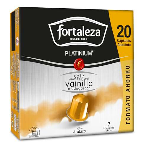 Café Fortaleza Platinium - Cápsulas Compatibles con Nespresso