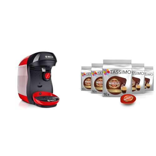 Bosch Hogar TAS1003 TASSIMO Happy Cafetera de Cápsulas