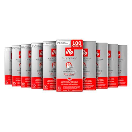 illy, Café en Cápsulas Compatibles en Aluminio CLASSICO