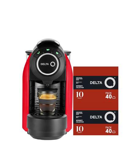 Delta Q - Cafetera de Cápsulas Qool Evolution - Color Rojo