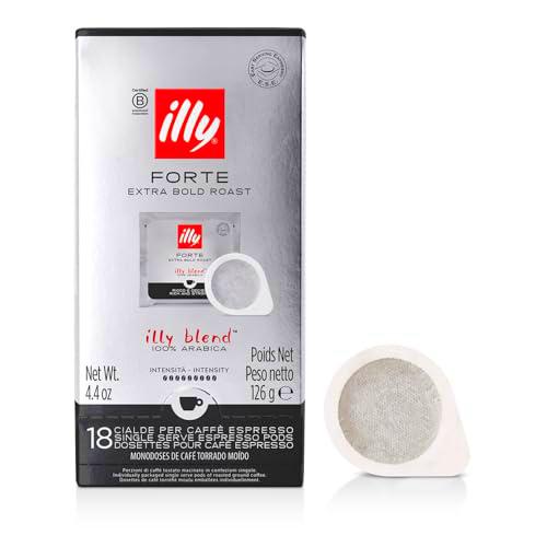 illy, Café en Cápsulas E.S.E Monodosis Tostado FORTE