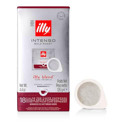 illy, Café en Cápsulas E.S.E Monodosis Tostado INTENSO