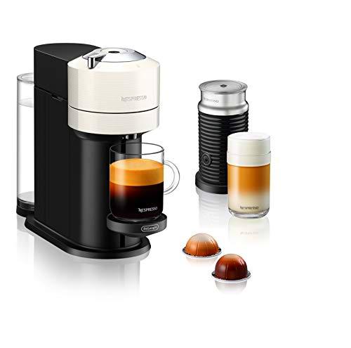 De'Longhi Nespresso Vertuo Next ENV 120. WAE - Cafetera de cápsulas con espumador de leche Aeroccino