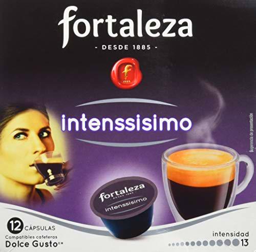 Café FORTALEZA - Cápsulas de Café Intenssisimo Compatibles con Dolce Gusto