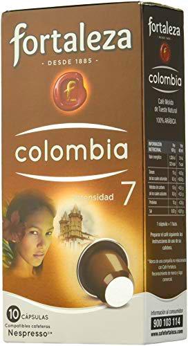 Café Fortaleza - Cápsulas de café de Colombia Compatibles con Nespresso