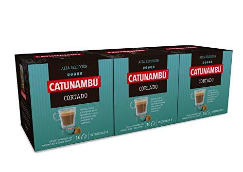 Catunambú, Cápsulas de Café Cortado - Pack- 3 - 837 gr.