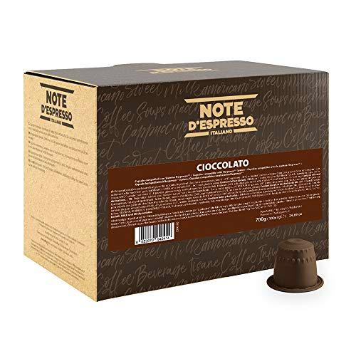 Note D'Espresso Cápsulas de Chocolate - 100 x 7 g, Total: 700 g