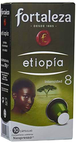 Café Fortaleza - Cápsulas de café de Etiopía Compatibles con Nespresso
