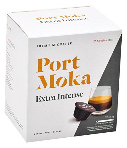 Port Moka Cápsulas de Café Extra Intense Compatibles Sistema Dolce Gusto