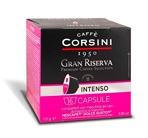 Caffè Corsini Gran Riserva Intense Espresso Coffee Dolcegusto 6 Pack De 16 Cápsulas 1700 g