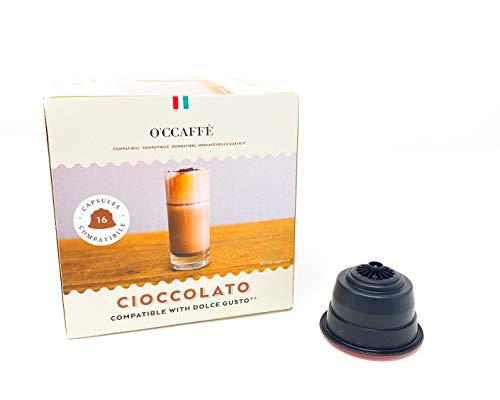 O'Ccaffè Cioccolato Dolce Gusto Compatible Café 96 Cápsulas 1340 g