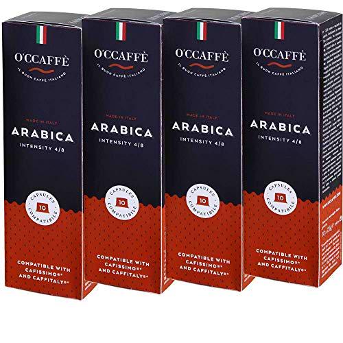 O'Ccaffè Arabica Caffitaly Compatible Café 120 Cápsulas 900 g