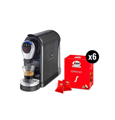 Segafredo Zanetti Coffee System – Máquina de café expreso 1 Plus gris