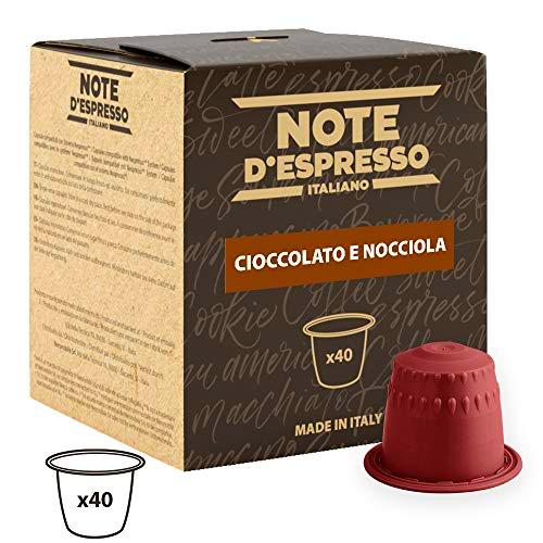 Note D'Espresso Cápsulas de Chocolate con Avellana