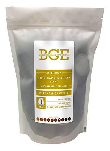 Bulk Gourmet Emporium - Cápsulas de café arábica biodegradables compatibles con cafeteras Nespresso*
