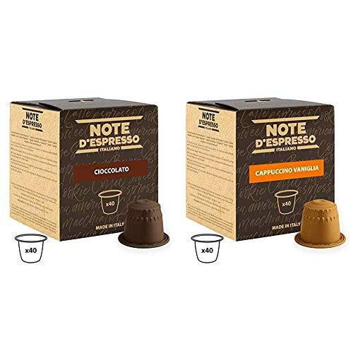 Note D'Espresso Cápsulas de chocolate - 40 Unidades de 7 g