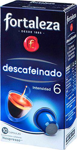 Café FORTALEZA - Cápsulas de café Descafeinado Compatibles con Nespresso