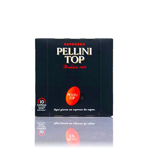 Pellini Caffè - Espresso Pellini Top Arabica 100% - 60 Cápsulas (6 x 10)